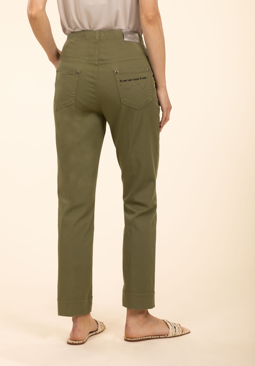 Green Cotton Pants 3