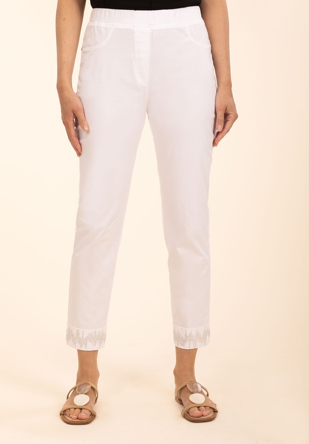 White Denim Jeans 1