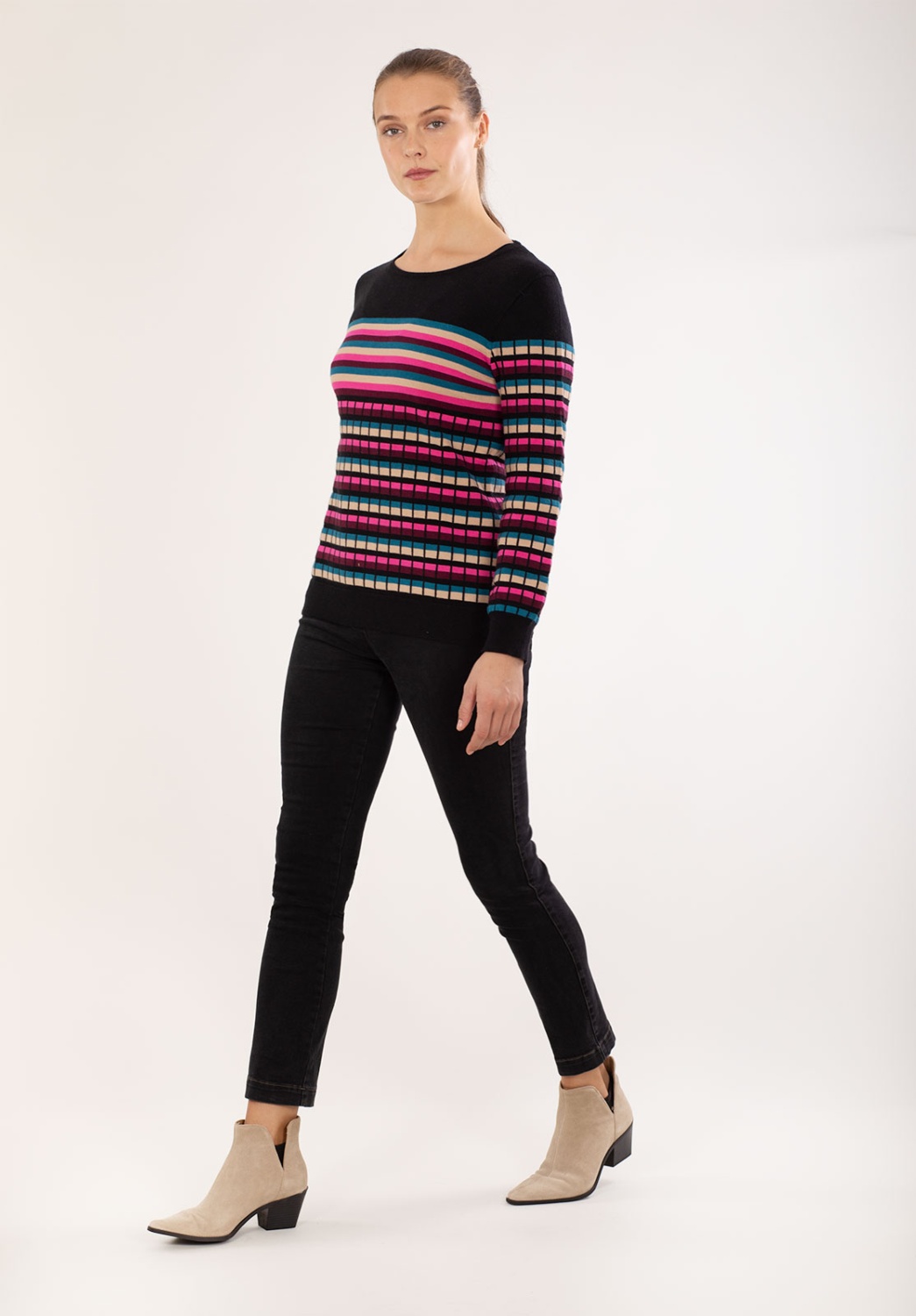 Vintage Striped Sweater 2