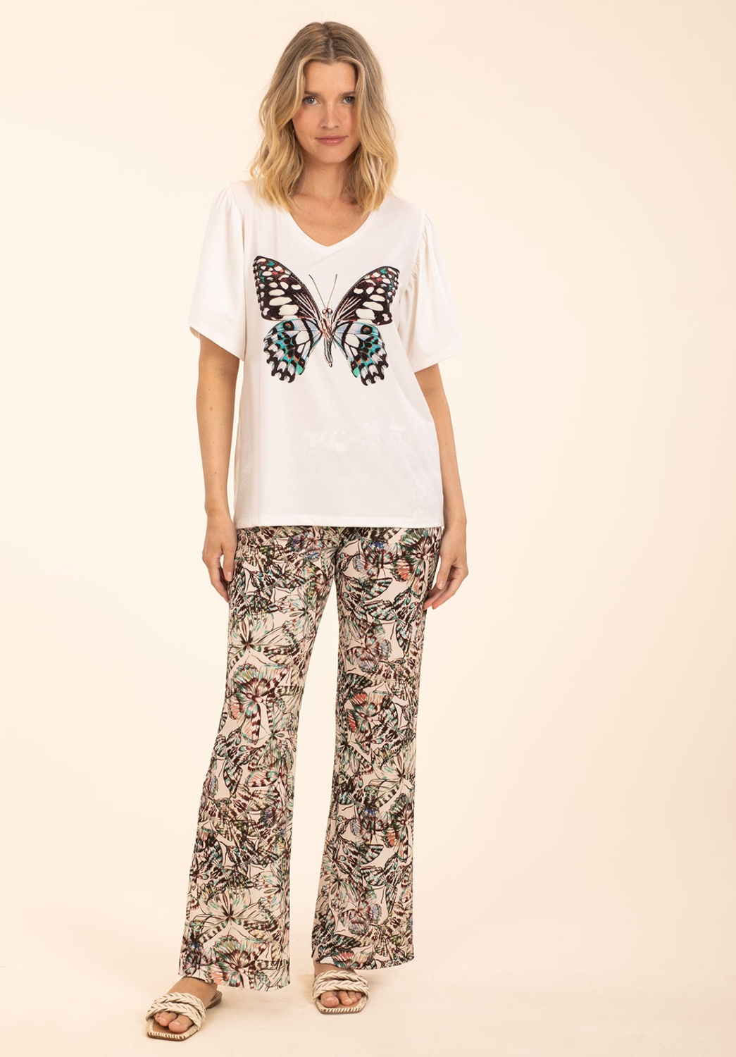 White Butterfly T-shirt 4