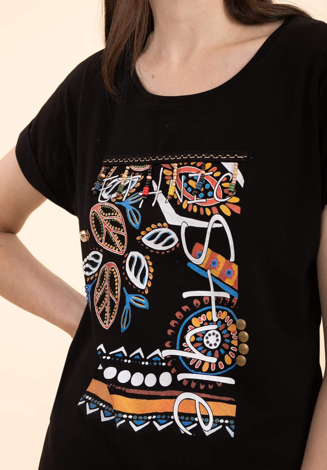 Black Tribal T-shirt 1