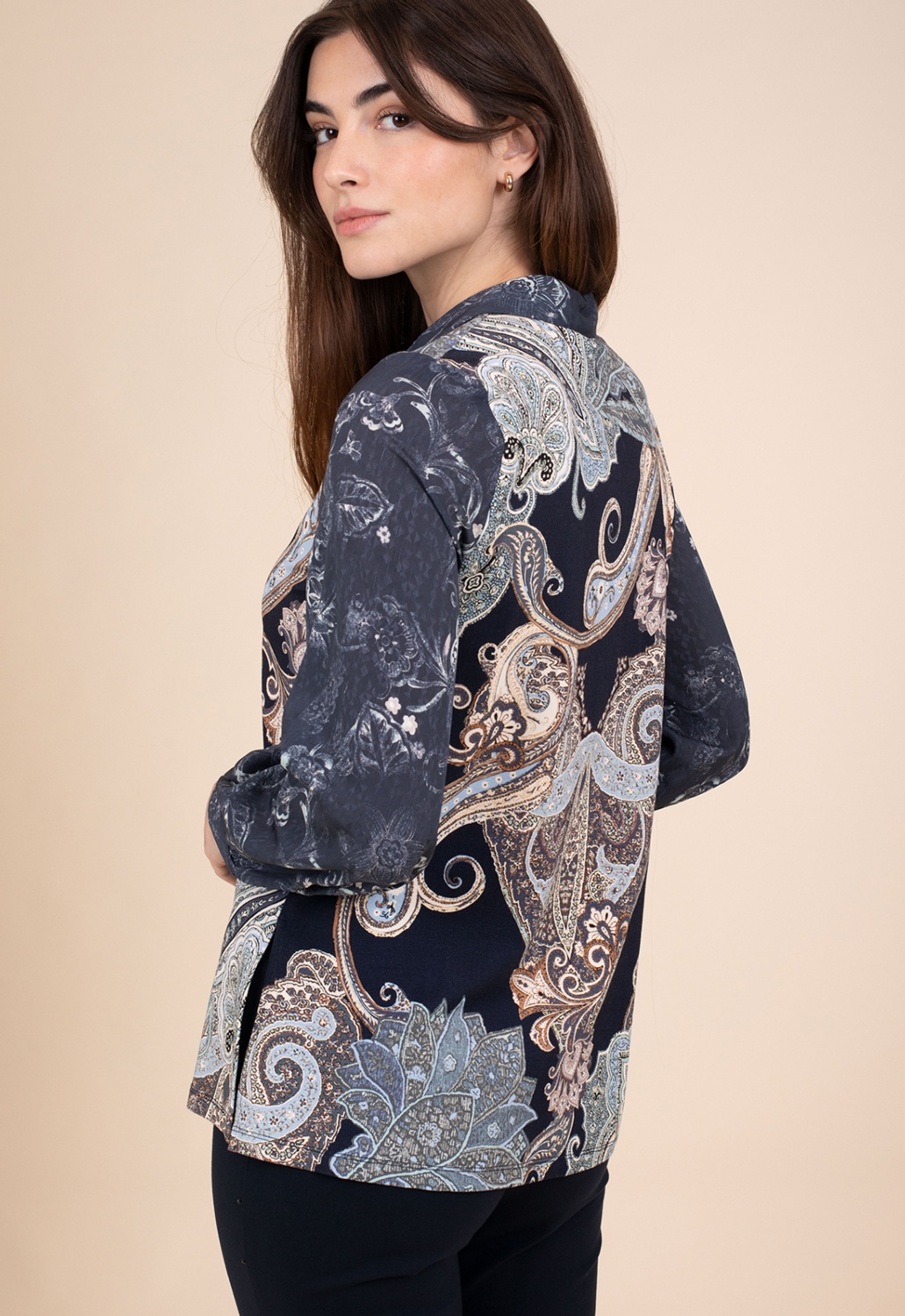 Camisa Paisley Combinada 4