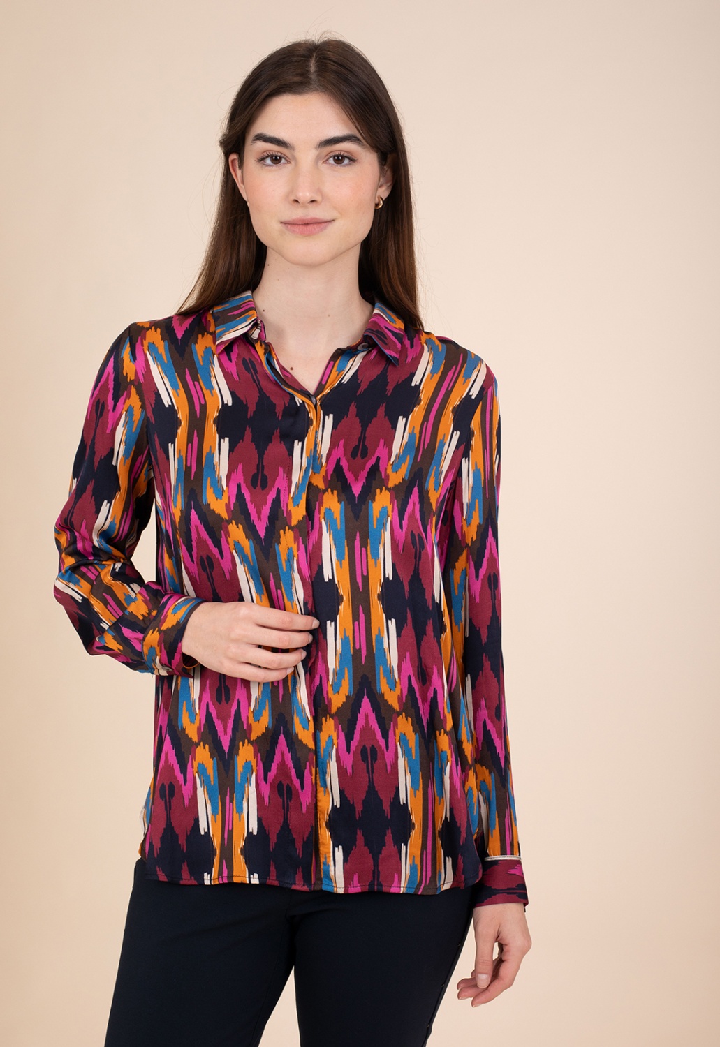 Camisa Estampada Multicolor 1