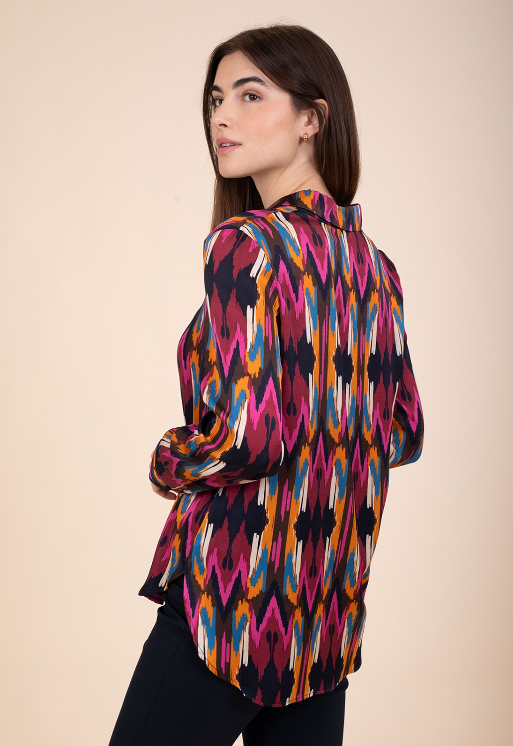 Camisa Estampada Multicolor 4