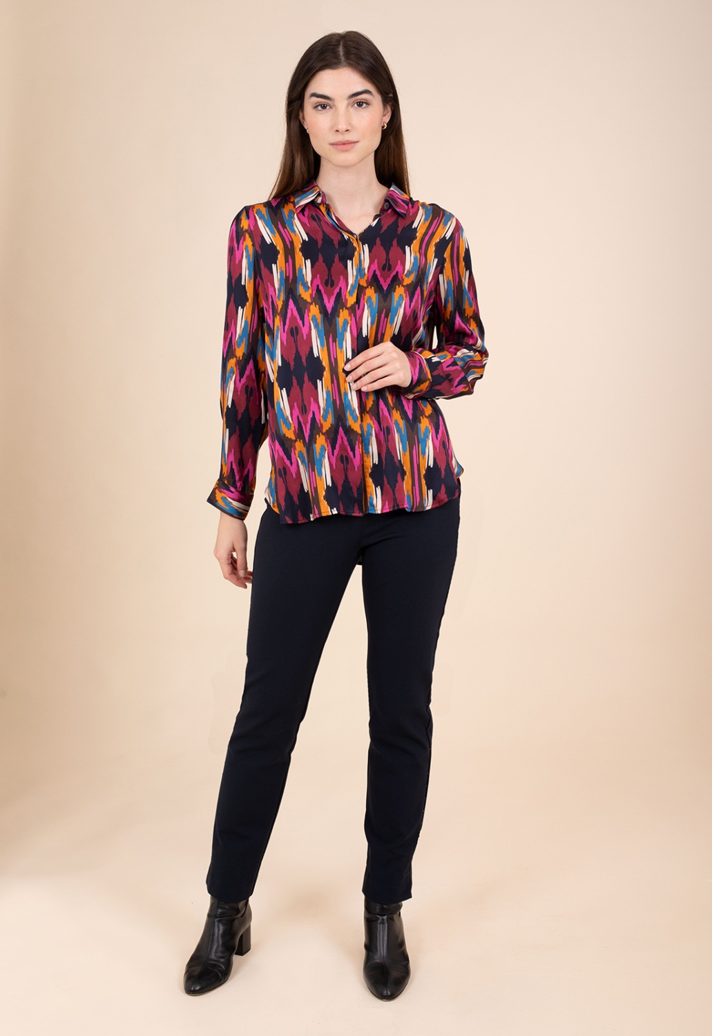 Camisa Estampada Multicolor 5