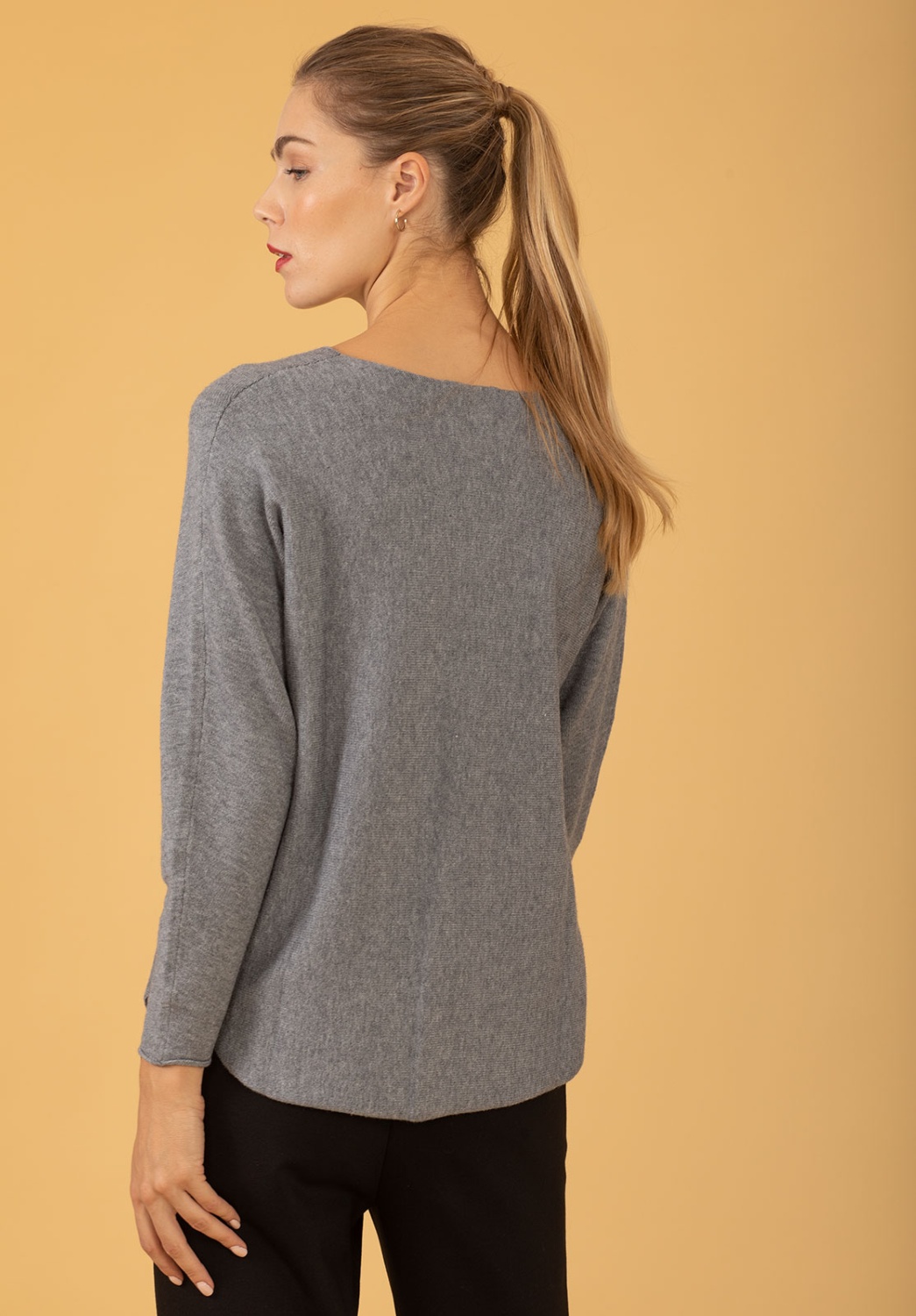 Gray Studded Sweater 2
