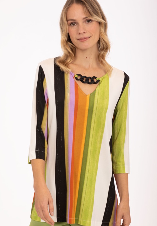 Multicolor Striped T-shirt 