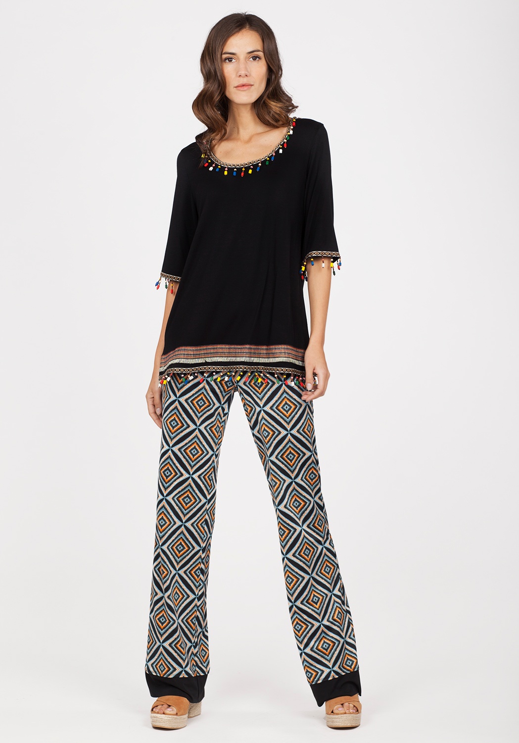 camisetas etnicas mujer