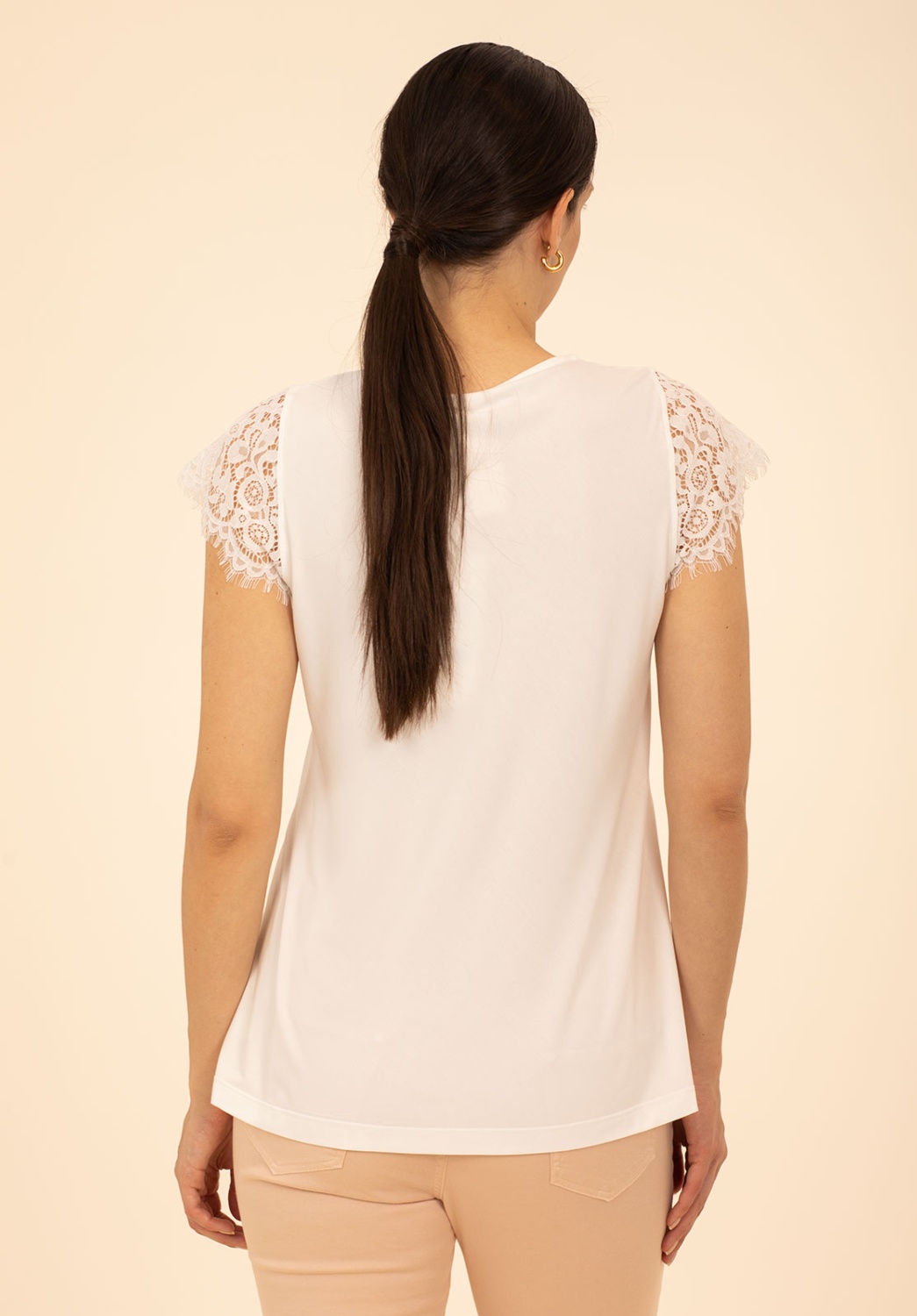 White Lace T-shirt 2