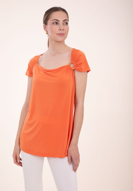 Top Naranja Arandela