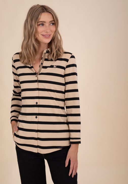 Chemise Rayée bicolore