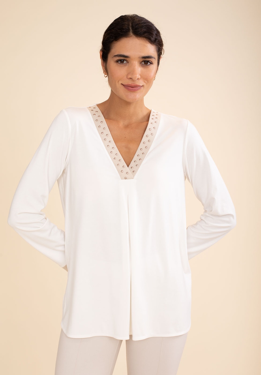 Camiseta Contraste Escote 1