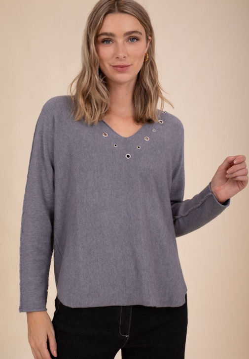 Jersey Gris Arandelas