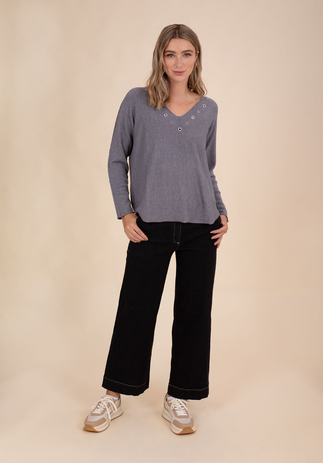 Jersey Gris Arandelas 4
