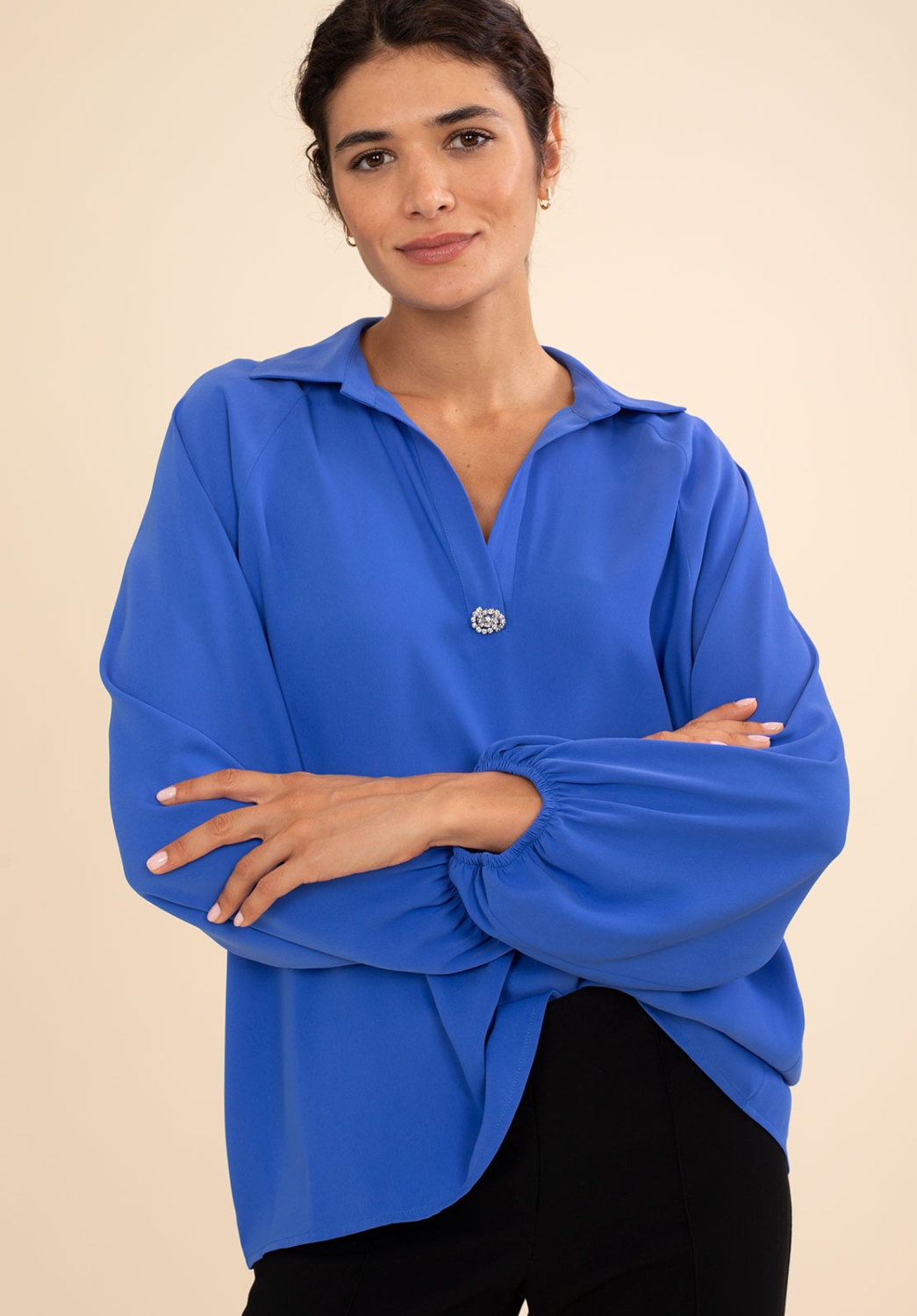 Blusa Azulón Ancha 2