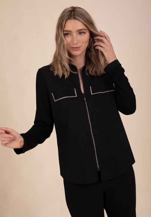  Shiny Black Shirt