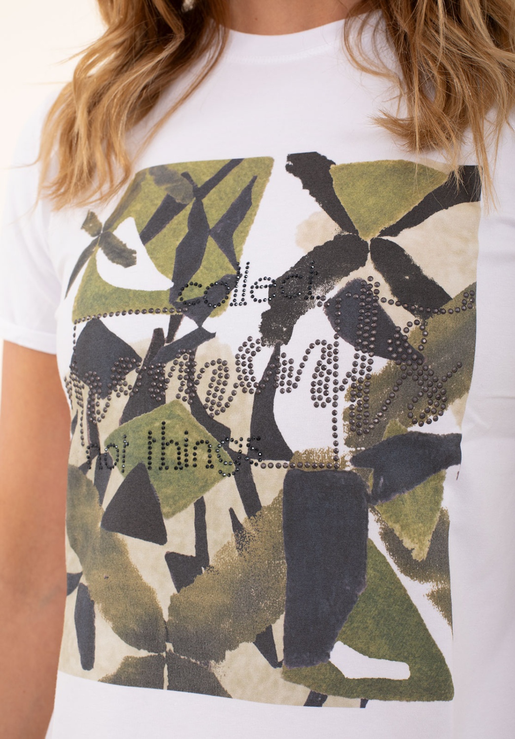 Camiseta Estampada Con Bolso 4