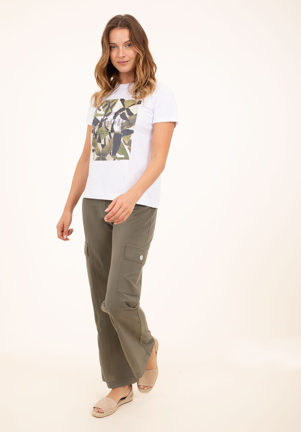 Camiseta Estampada Con Bolso 6
