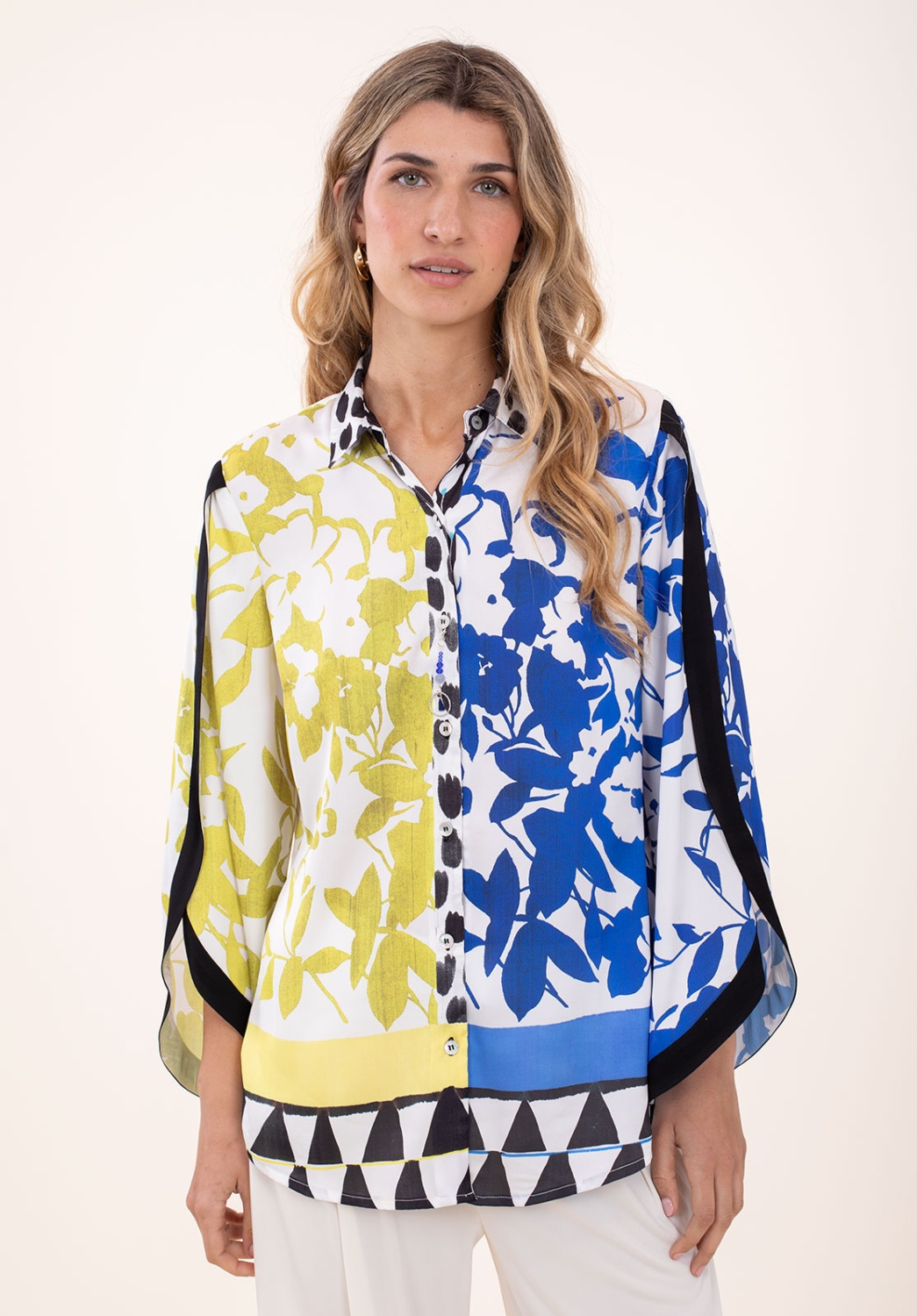 Camisa Estampado Combinado 1
