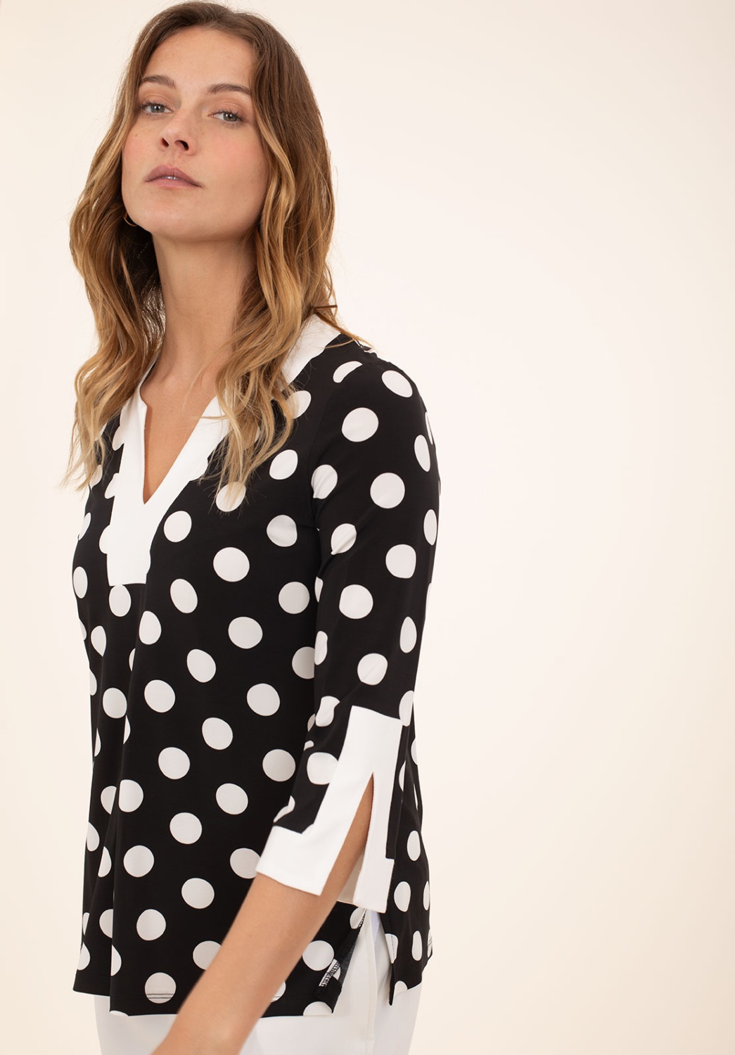 Camiseta Topos Contraste 1