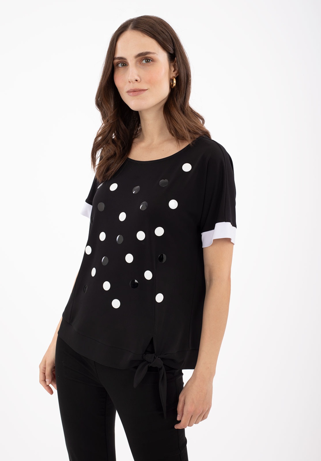 Camiseta Aplique Topos 1