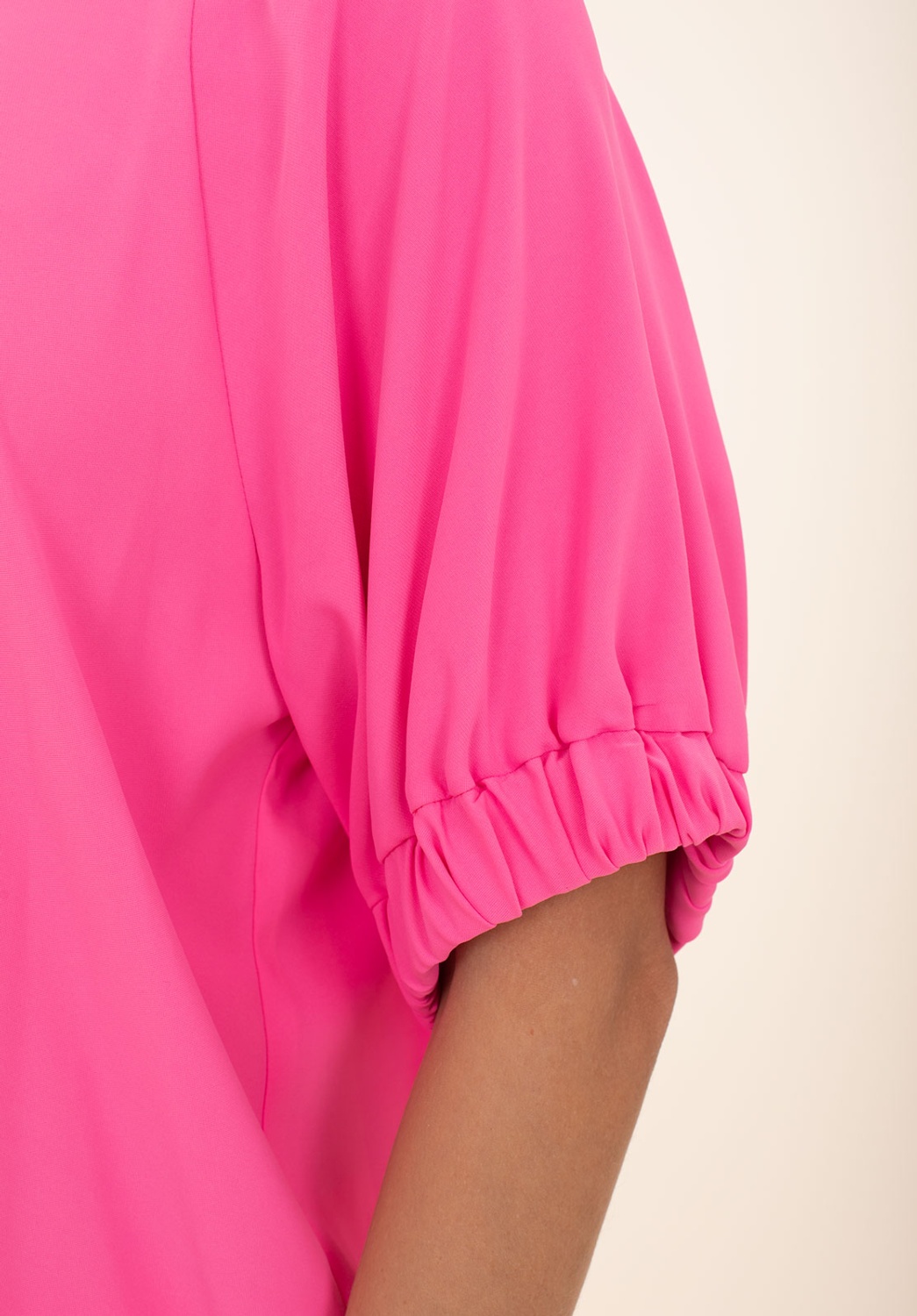 Blusa Fucsia Abullonada 4