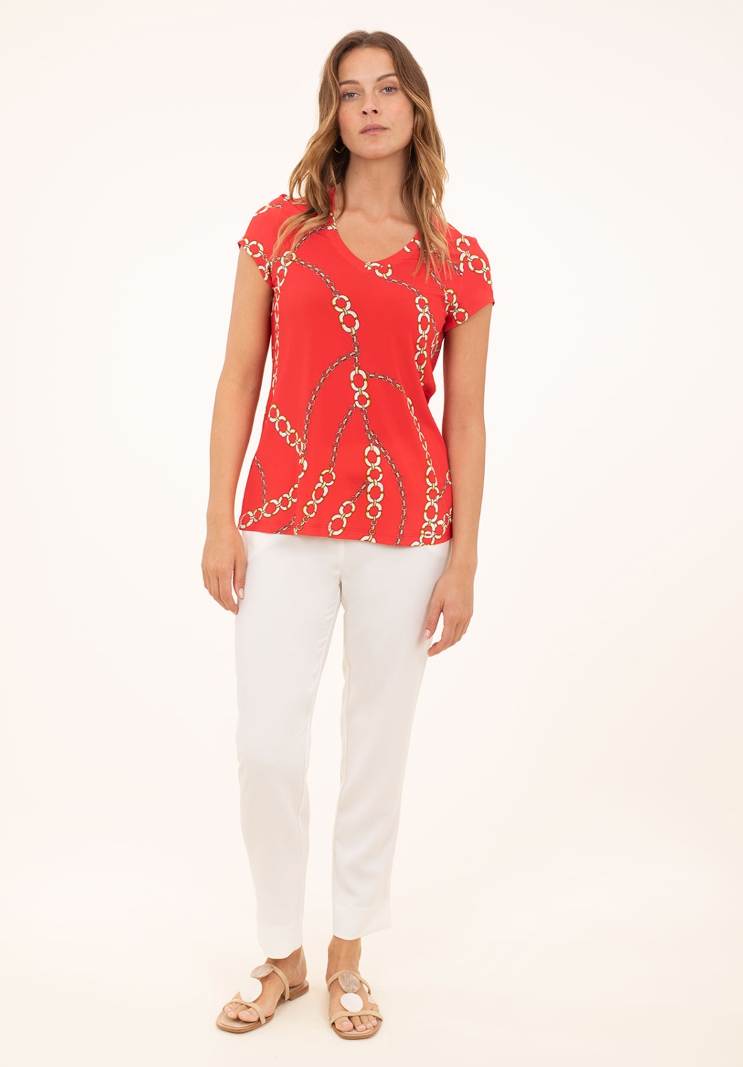 Camiseta Cadenas Rojas 4