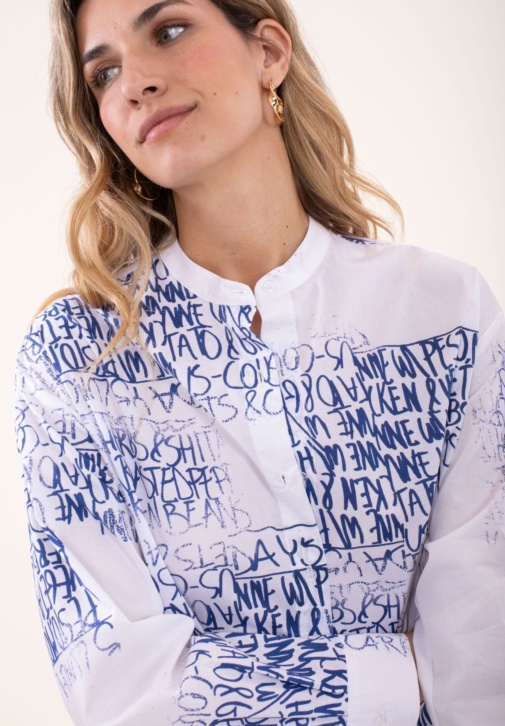 Chemise Lettres Bicolores 
