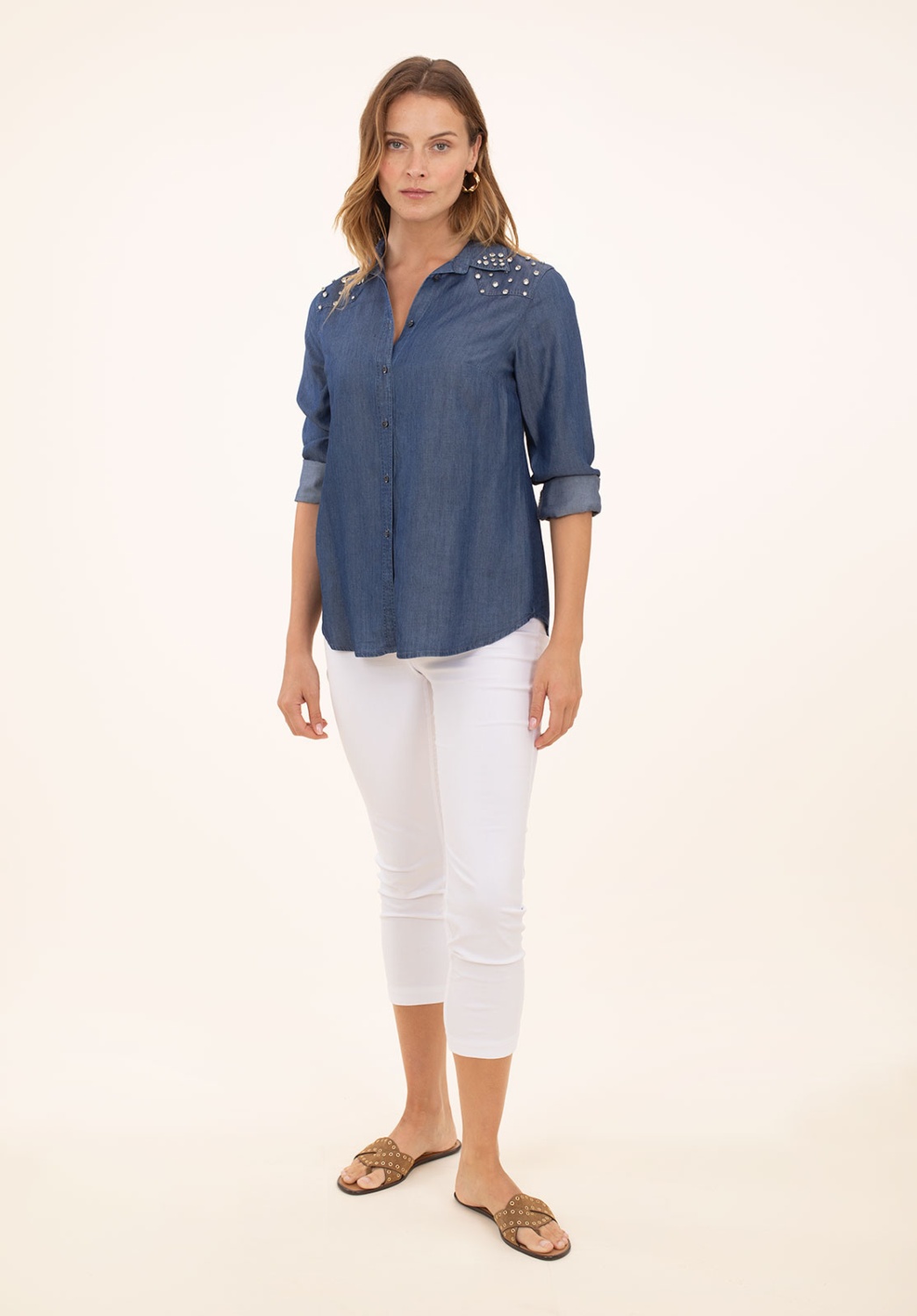 Camisa Tejana Pedrería 5