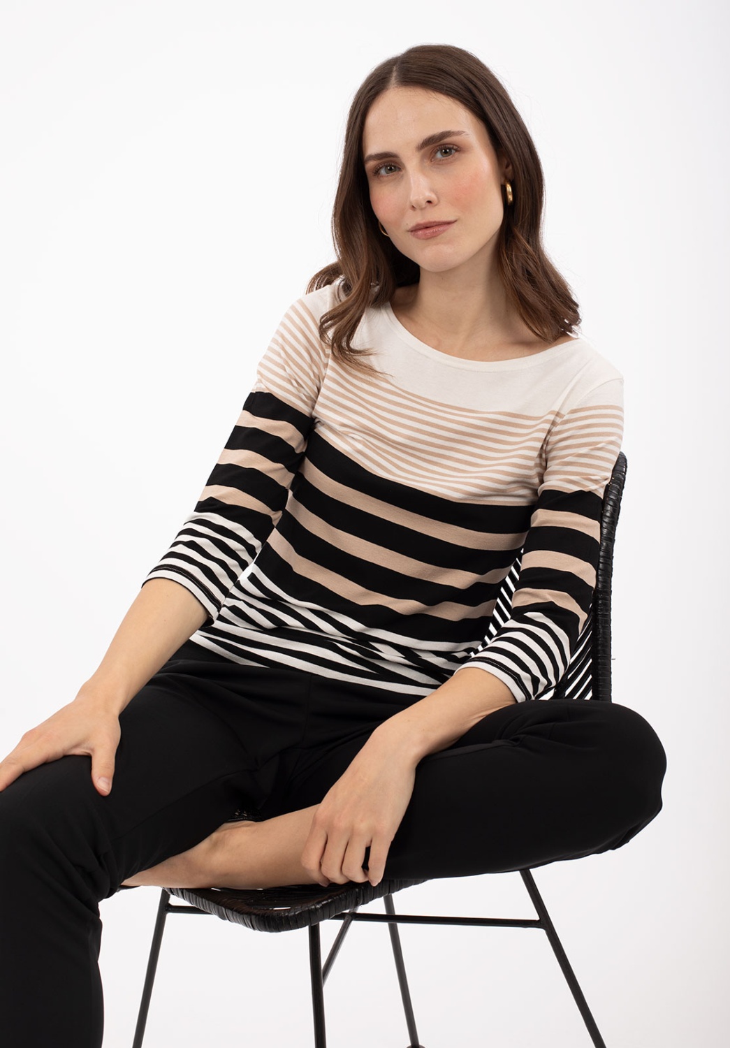 Striped Tricot T-shirt 2