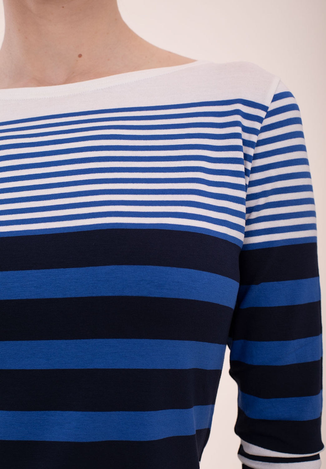 Camiseta Tricot Rayas Azules 2