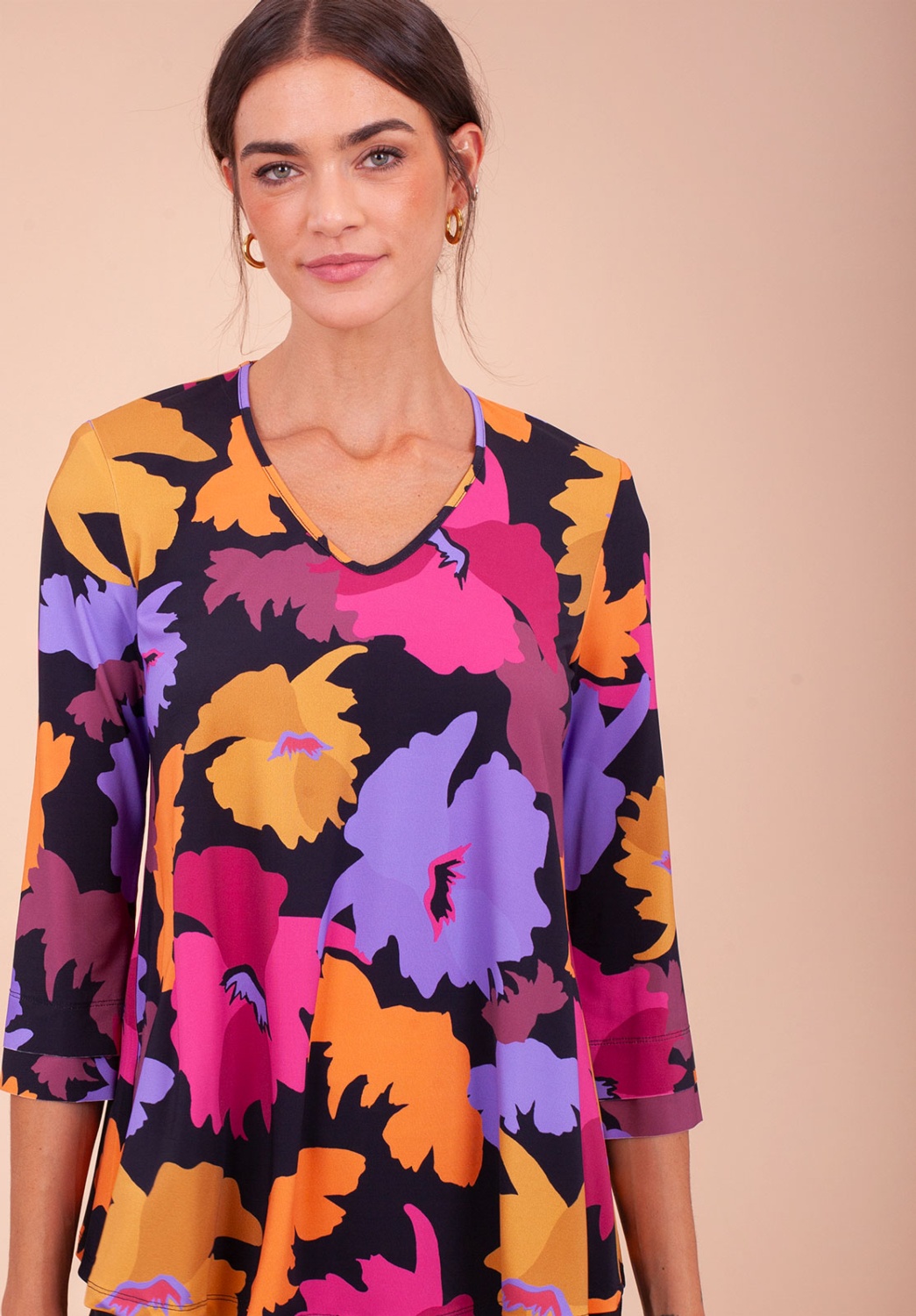 Camiseta floreada 1