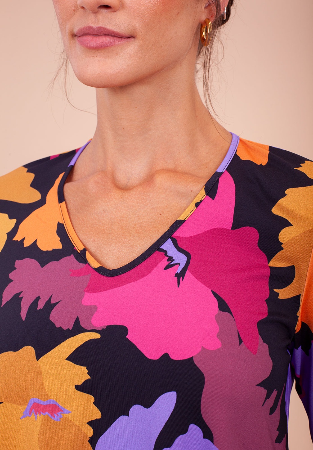 Camiseta floreada 2