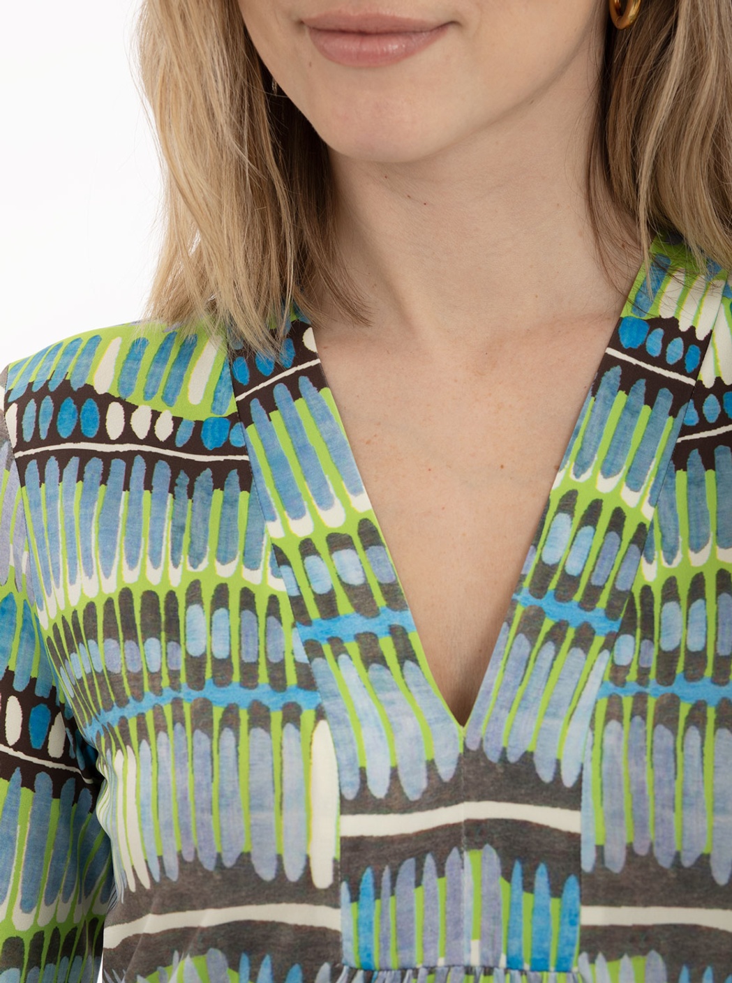 Camiseta verde de rayas 1