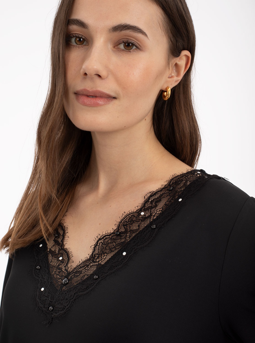 Camiseta Lencera Negra