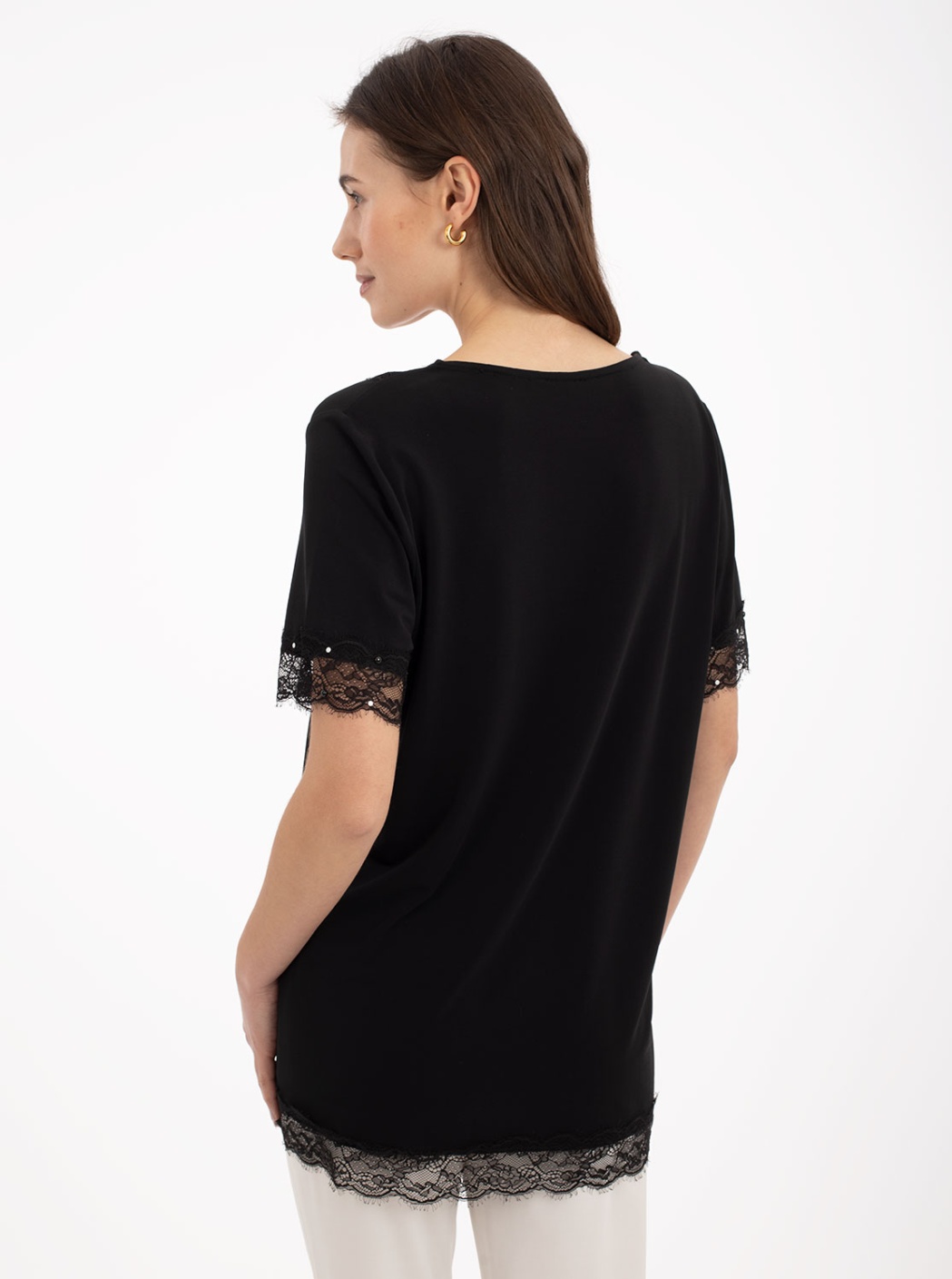 Camiseta Lencera Negra