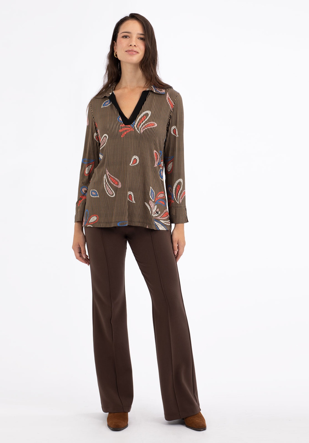 Blusa Milrayas Escote en Pico