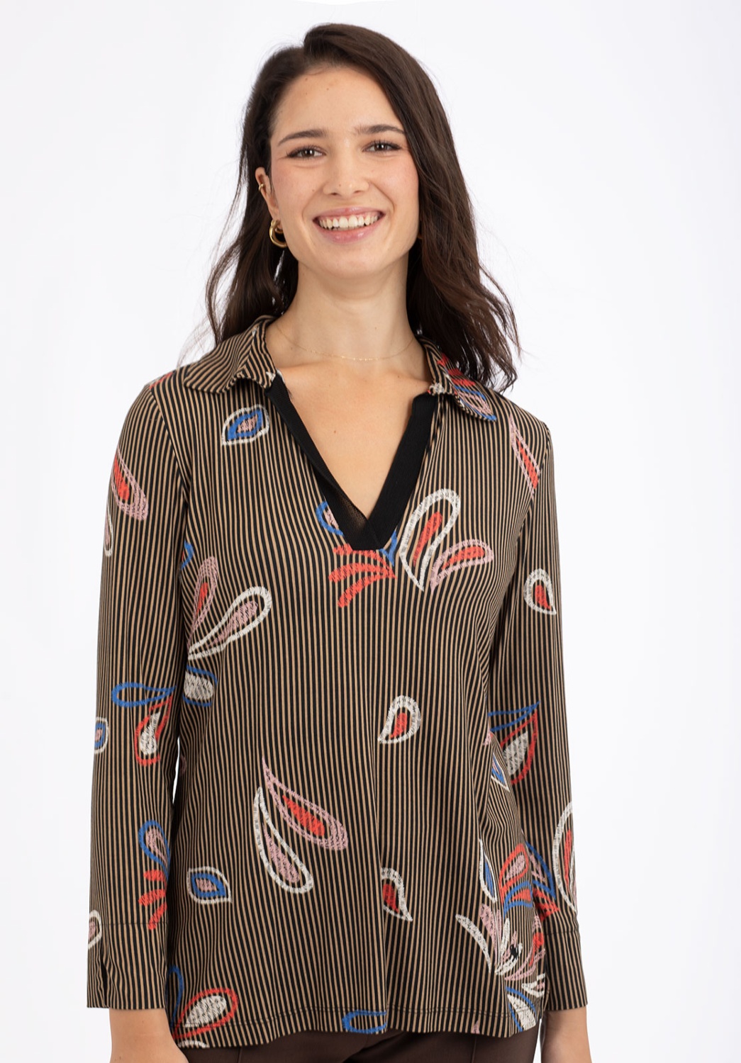 Blusa Milrayas Escote en Pico