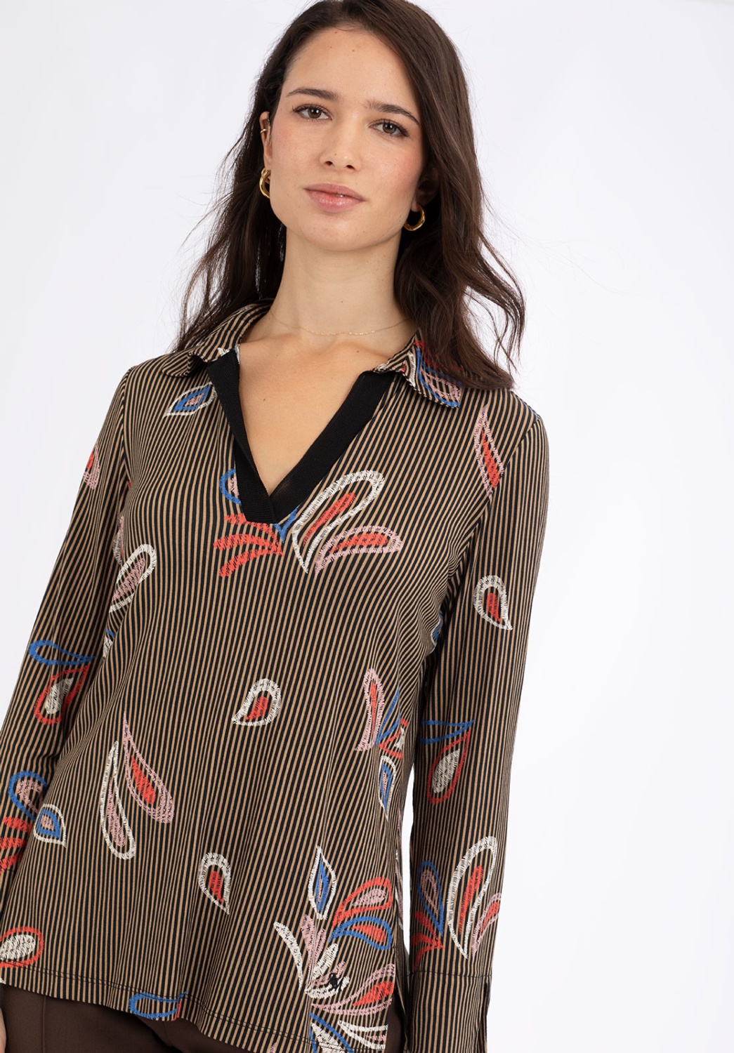 Blusa Milrayas Escote en Pico