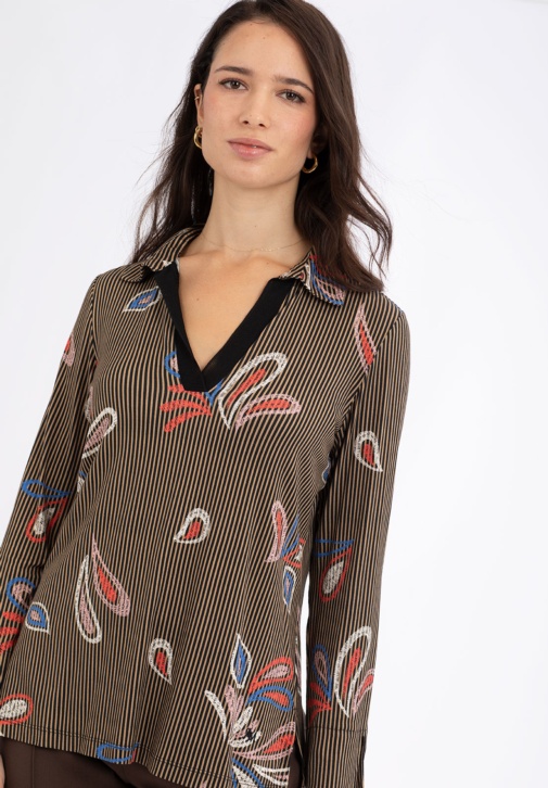 Blusa Milrayas Escote en Pico