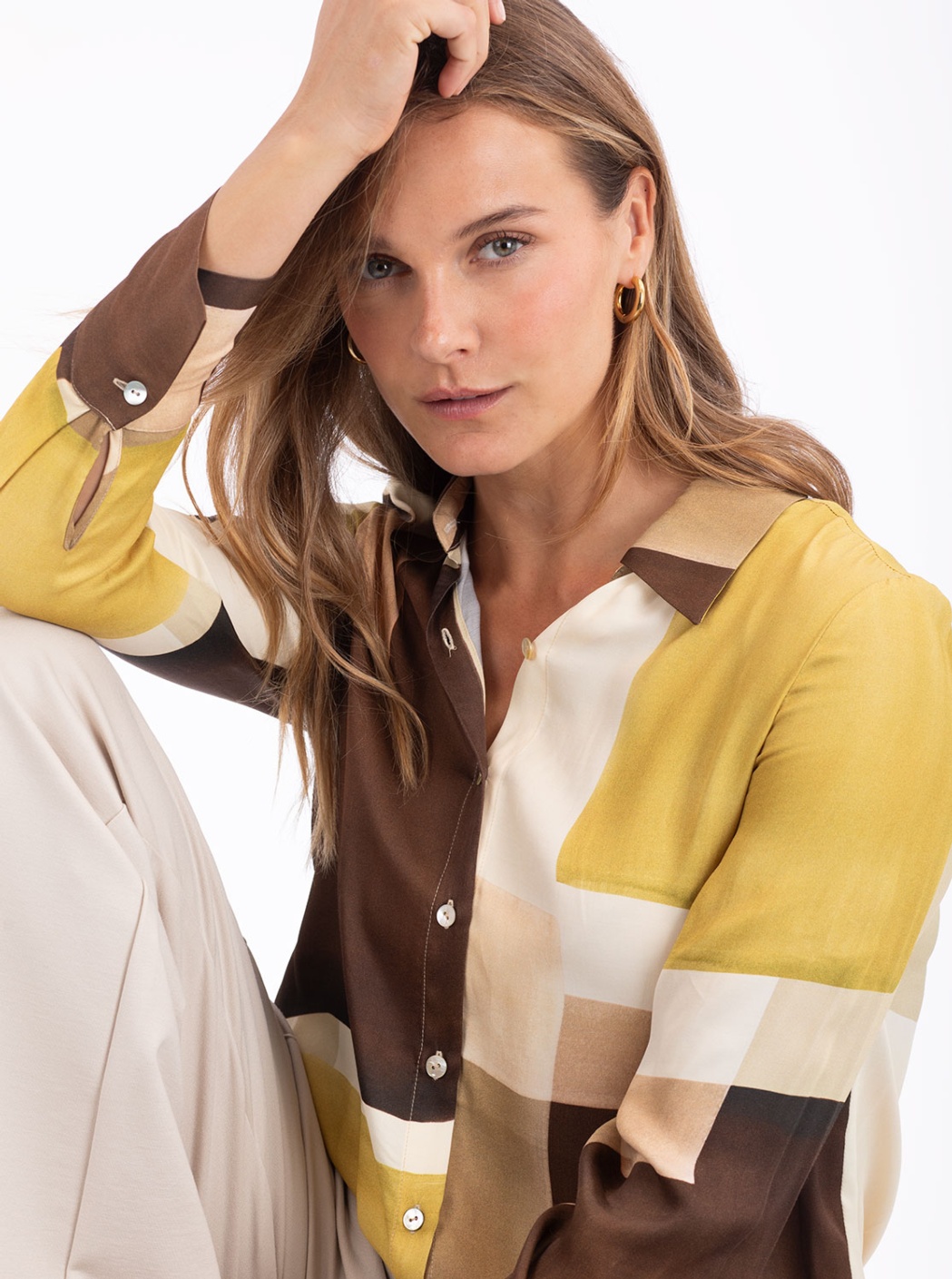 Camisa Estampada Geométrica 2