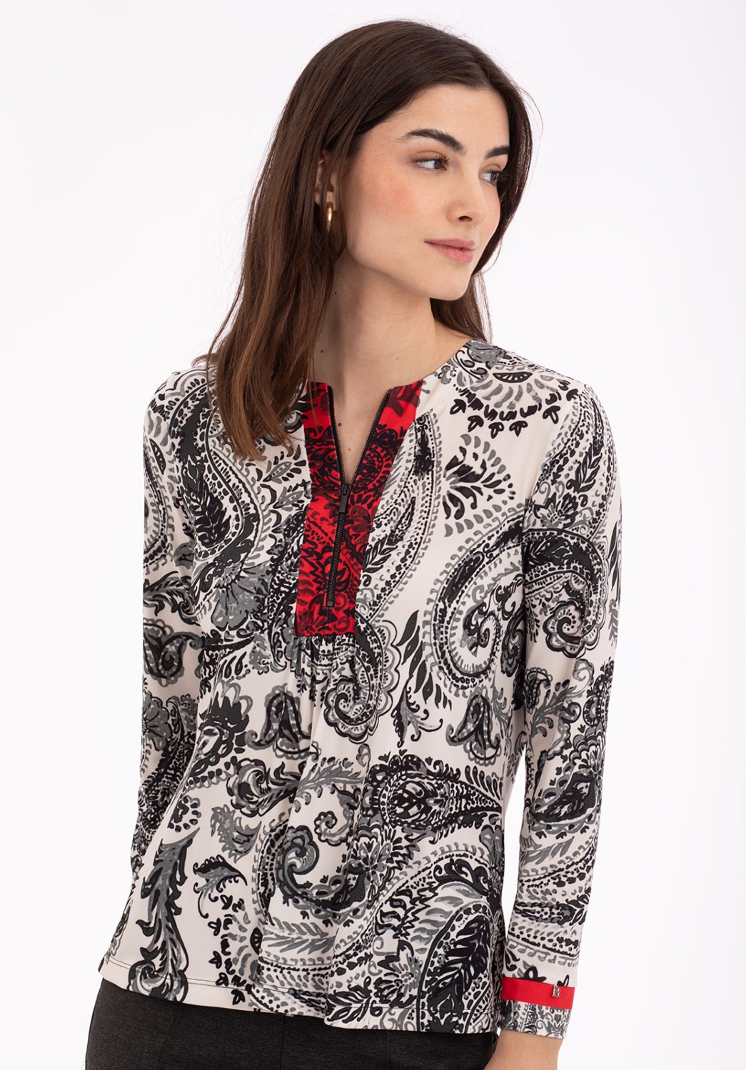 Camiseta Estampada Paisley