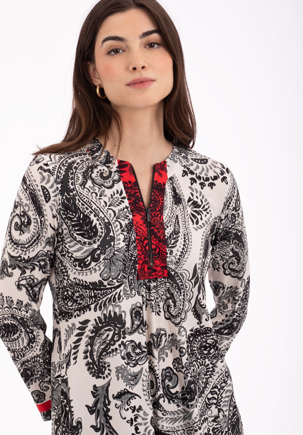 Camiseta Estampada Paisley