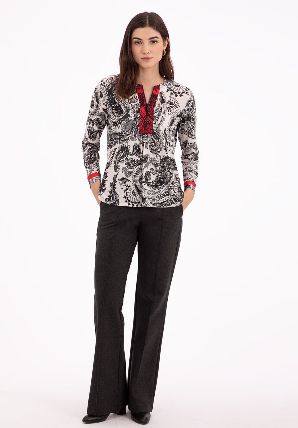 Camiseta Estampada Paisley