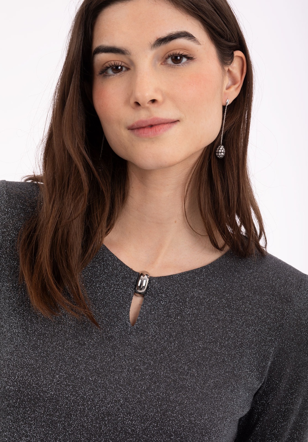 Blusa Gris Oscuro