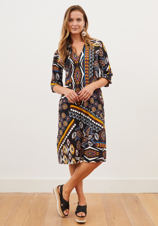 Tribal Knitted Dress