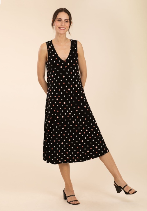 Mini Dot Knit Dress
