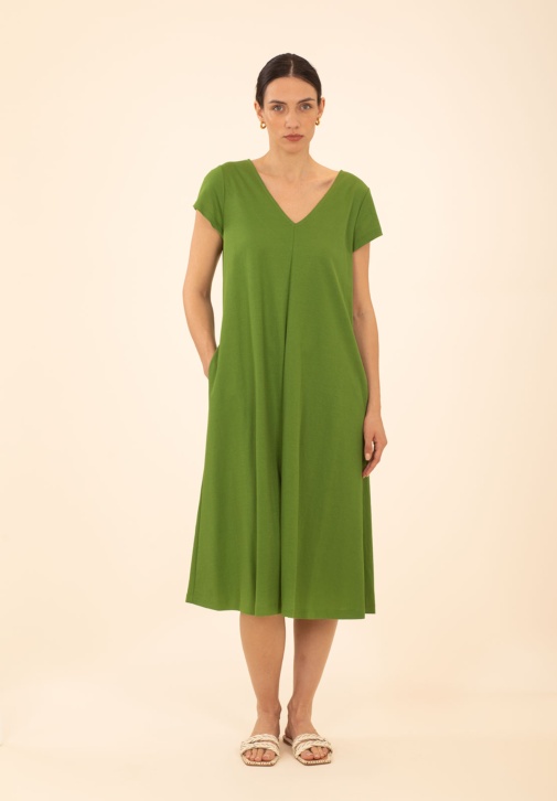 Green Midi Dress 