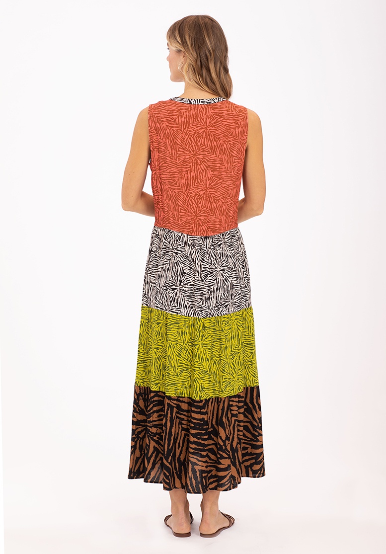 Multicolor Animal Print Dress 1