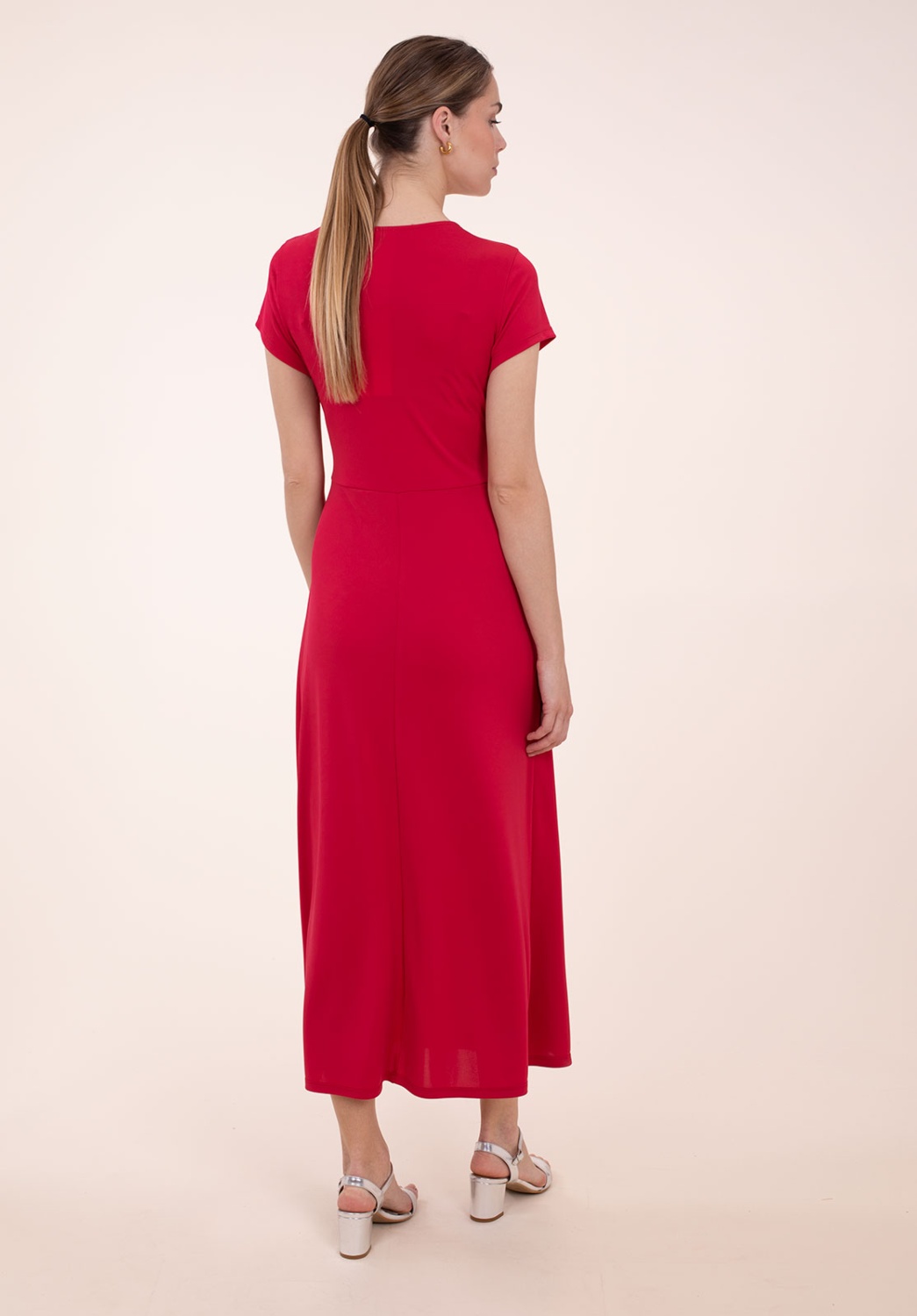 Vestido Punto Rojo 3